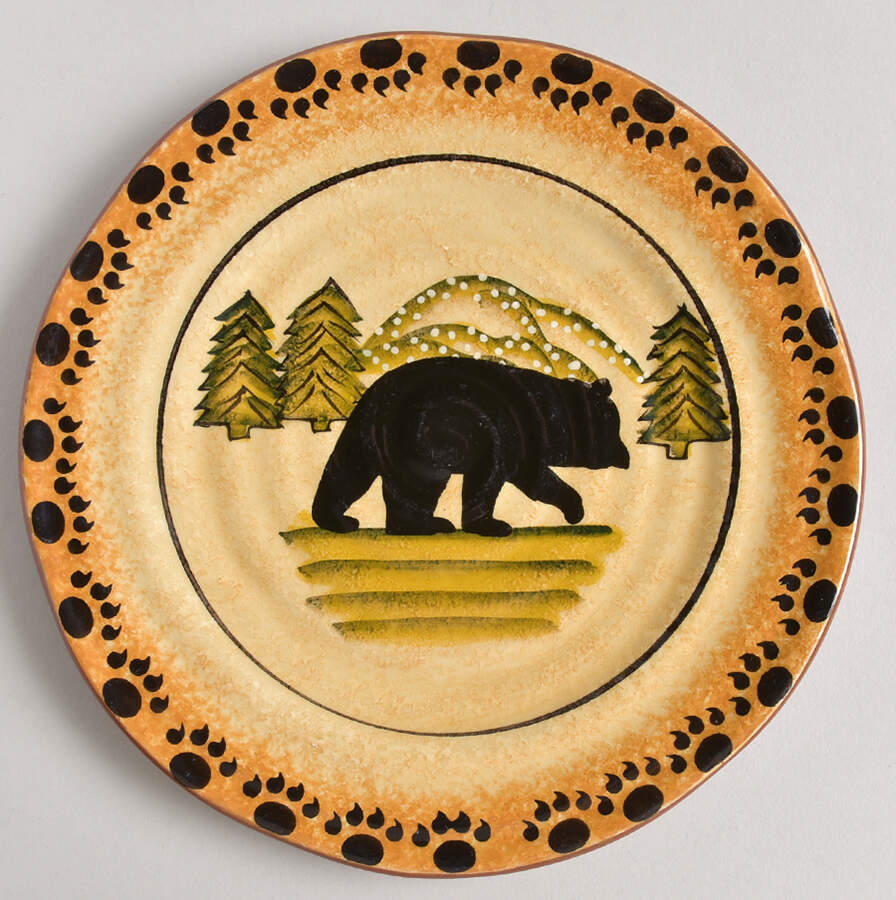 Bear Salad Plate by HiEnd Accents-1