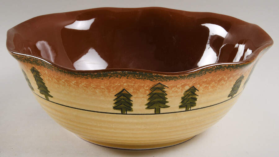 Bear 10" Round Serving Bowl by HiEnd Accents-1