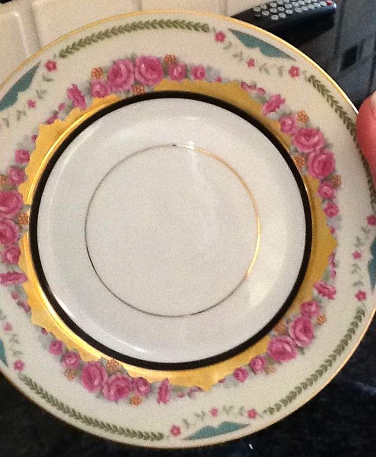 HWC59 Dinner Plate by HW (Germany, Czech)-1