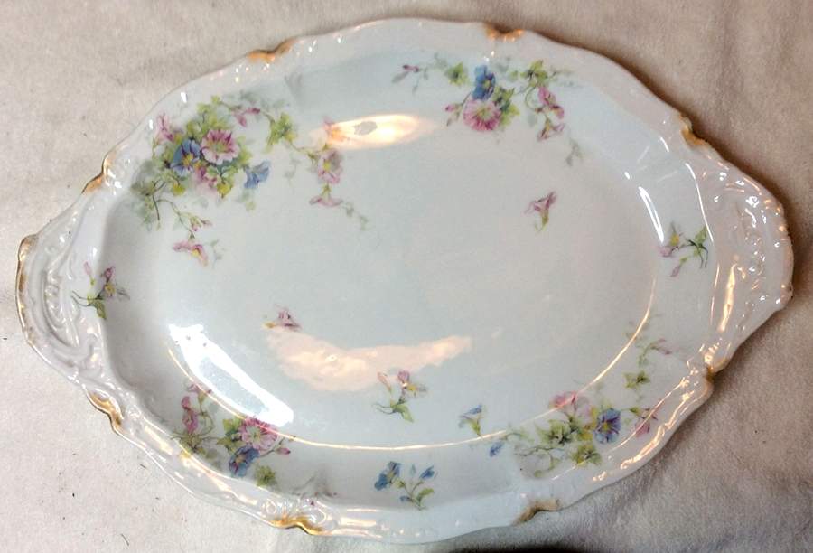 Schleiger 333-12 14" Oval Serving Platter by Haviland-1