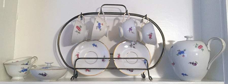 16575 Footed Cup & Saucer Set by Heinrich - H&C-1