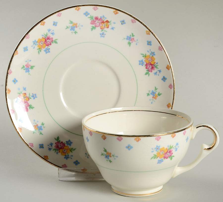 HCR13 Footed Cup & Saucer Set by Harlem-1
