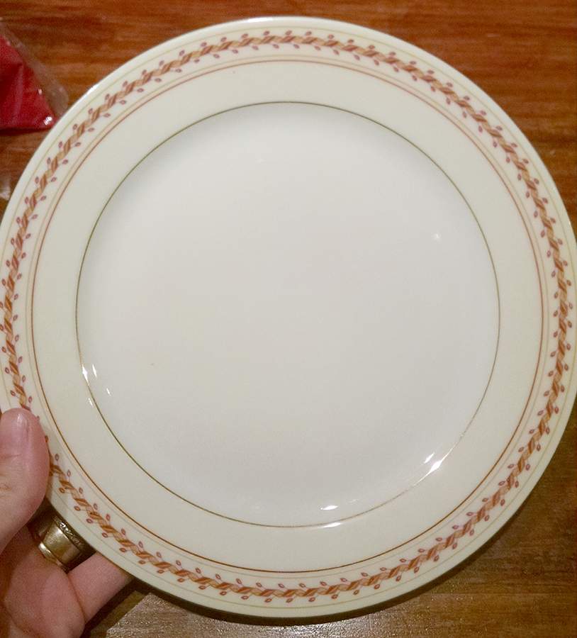 HWC61 Salad Plate by HW (Germany, Czech)-1