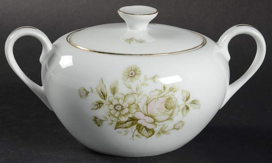 Rhine-Coupe Sugar Bowl & Lid by Halsey-1