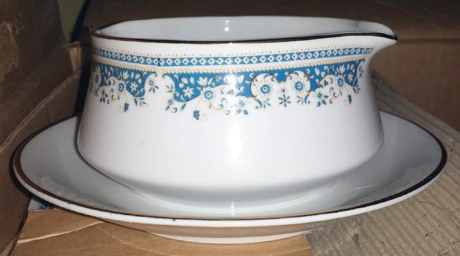 Biscayne Gravy Boat with Attached Underplate by Horizon Fine China-1