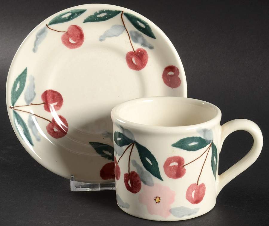 HRT20 Flat Cup & Saucer Set by Hartstone-1