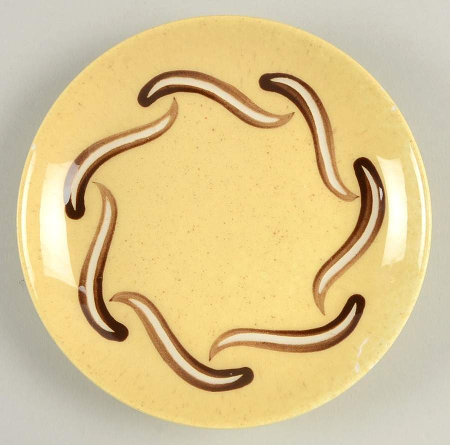 Bikini-Sunshine Yellow Salad Plate by Harmony House China-1