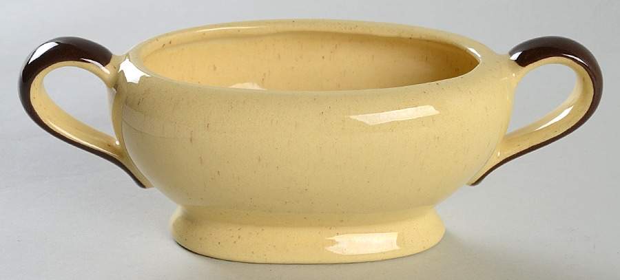 Bikini-Sunshine Yellow Sugar Bowl No Lid by Harmony House China-1
