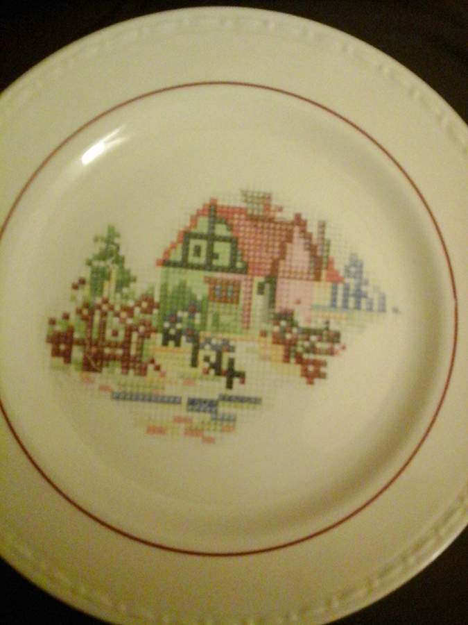 HLC4165 Dinner Plate by Homer Laughlin -1