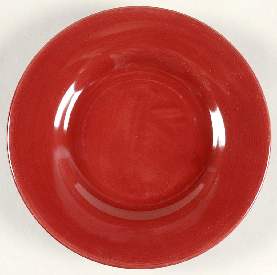 Barcelona-Red Salad Plate by Hd Designs-1