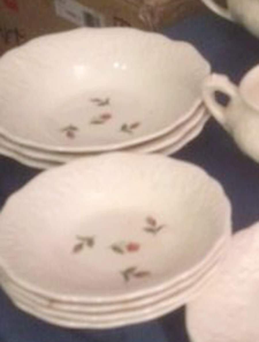 Venetian Rose (4508) Fruit/Dessert (Sauce) Bowl by Harmony House China-1