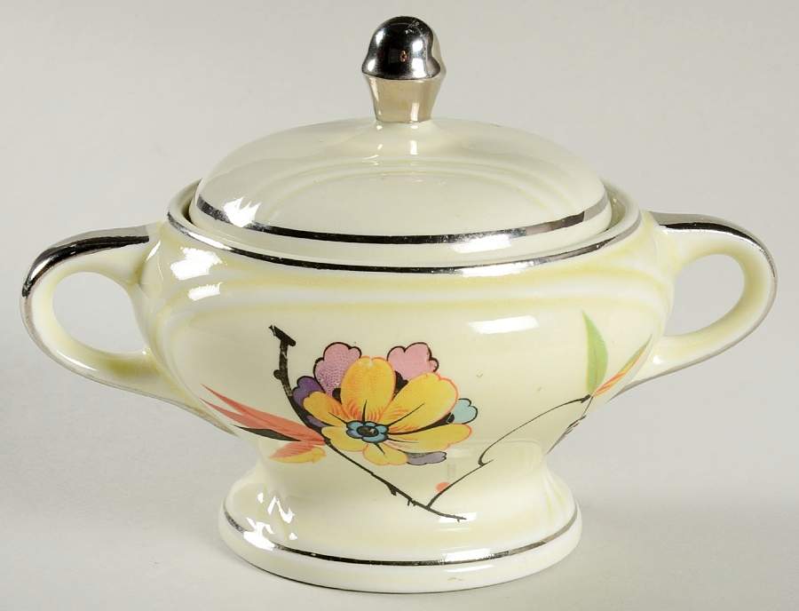 Andrew Sugar Bowl & Lid by Hall-1