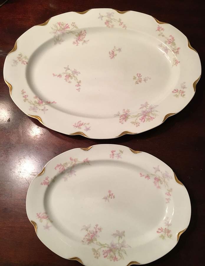 Sch36-3 12" Oval Serving Platter by Haviland-1