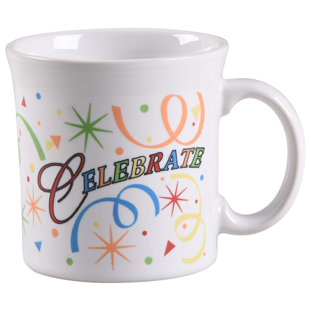 Fiesta Celebrate 12 Oz Java Mug by Homer Laughlin -1