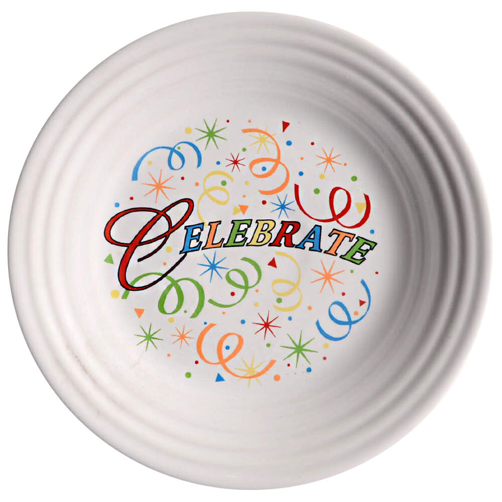 Fiesta Celebrate Luncheon Plate by Homer Laughlin -1