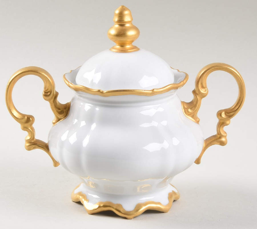 Brighton Sugar Bowl & Lid by Hutschenreuther-1