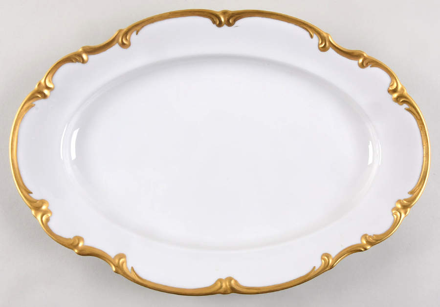 Brighton 15" Oval Serving Platter by Hutschenreuther-1