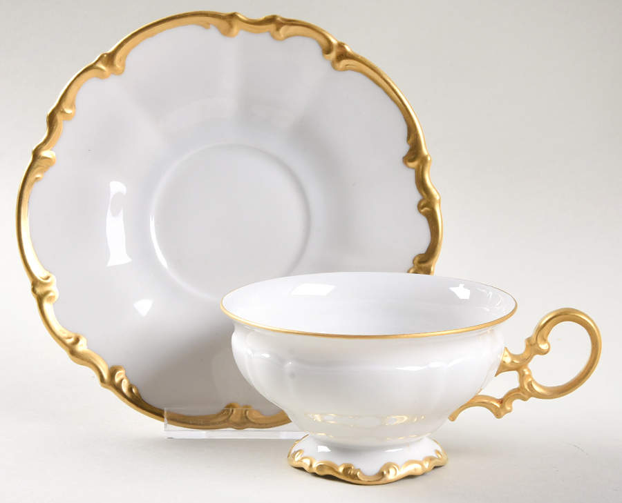 Brighton Footed Cup & Saucer Set by Hutschenreuther-1