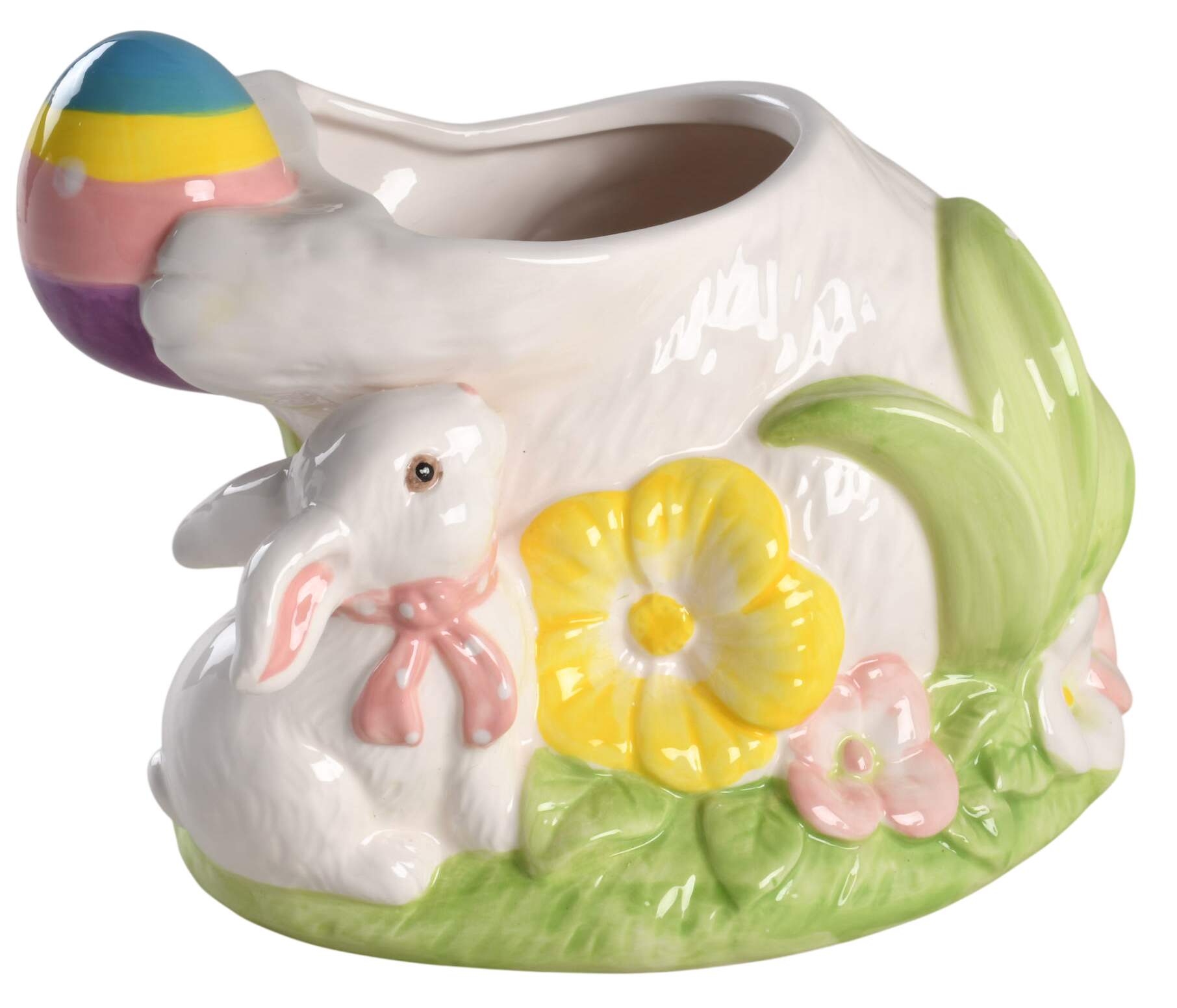 Easter Figural Cookie Jar No Lid by Home Accents-1