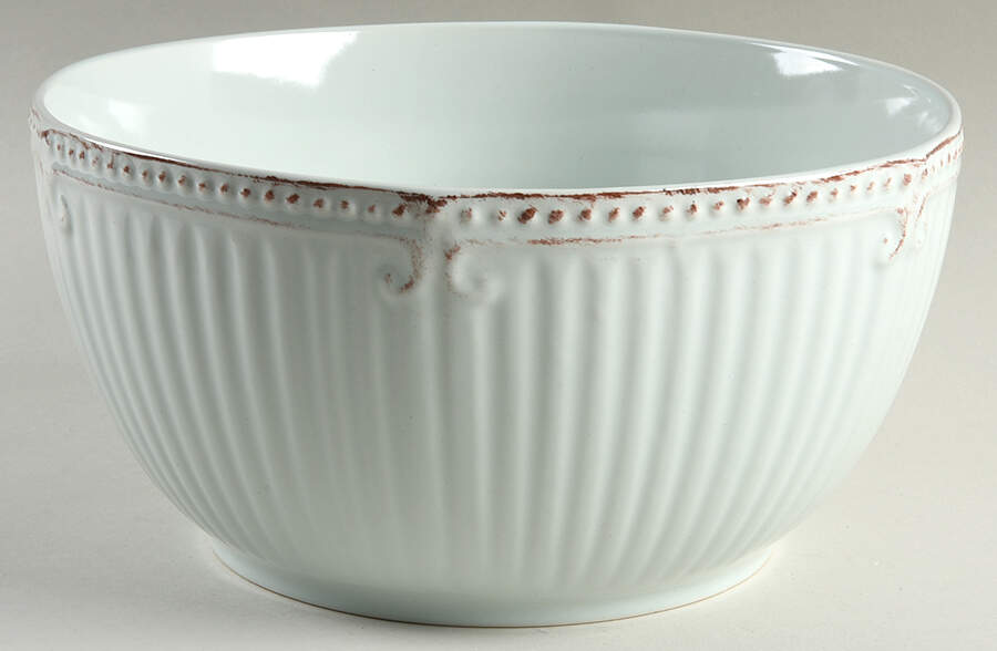Capri Robins Egg 10" Large Salad Serving Bowl by Home Accents-1