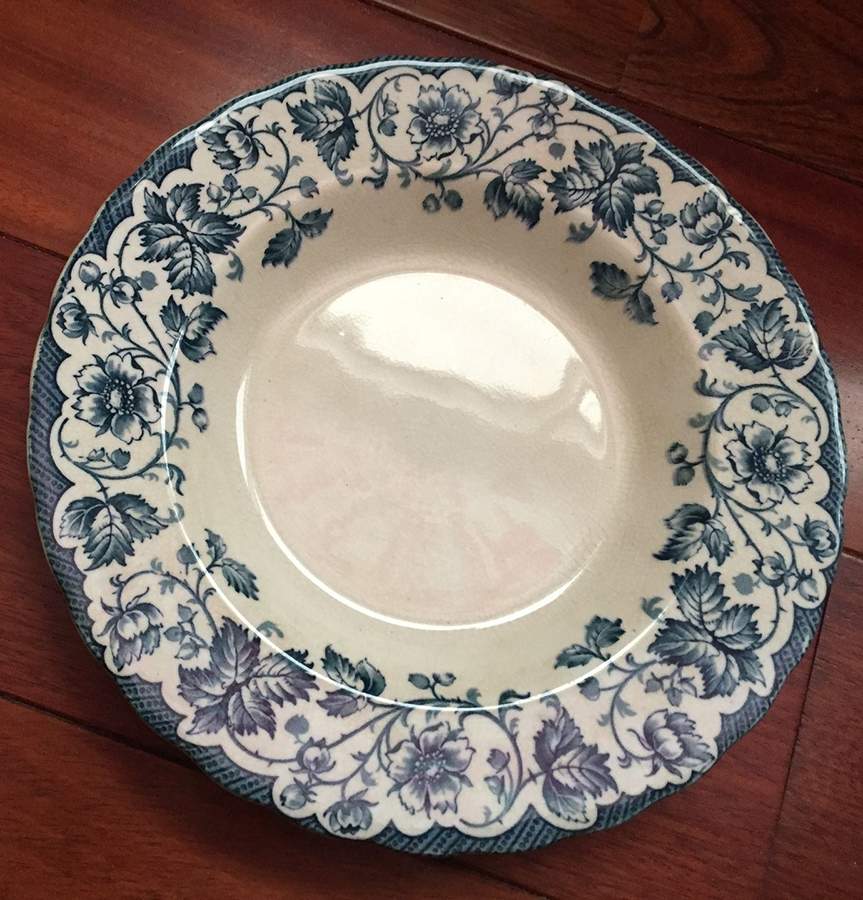 Bramble Rim Soup Bowl by Wm Hulme-1