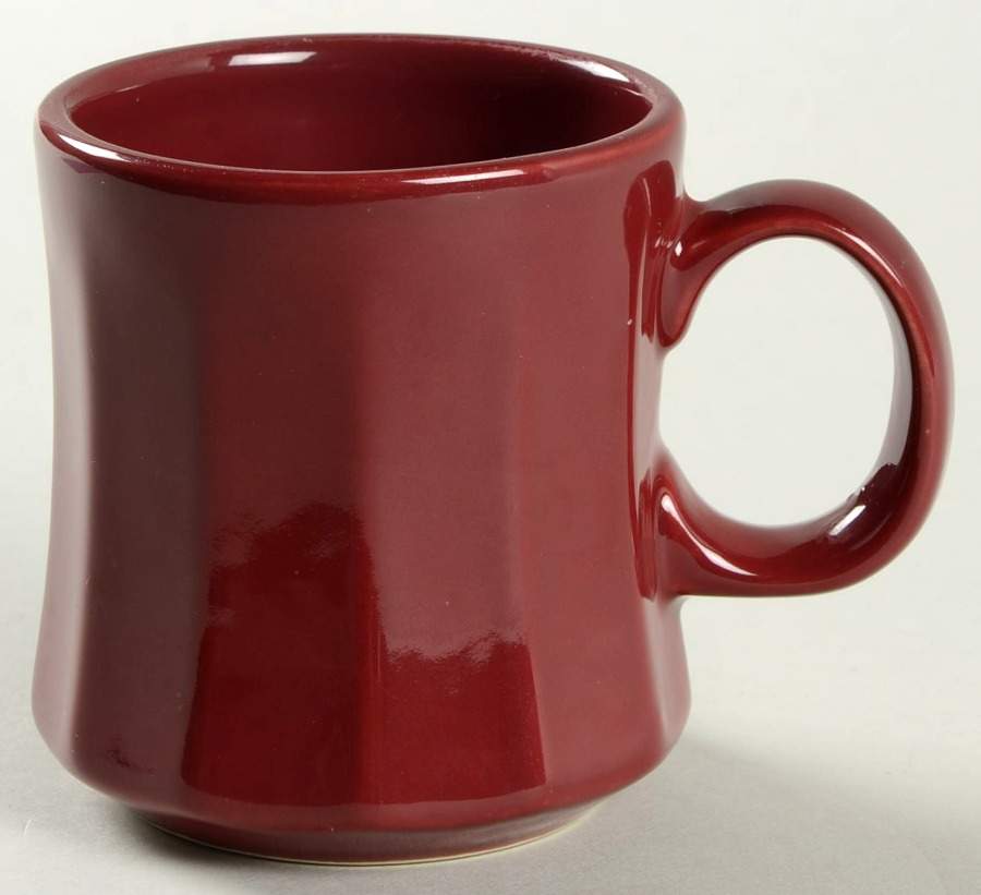 Fiesta Claret (Intro 2016) Tower Mug by Homer Laughlin -1