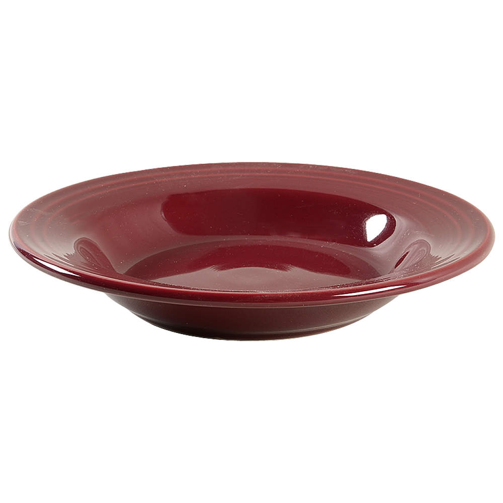 Fiesta Claret (Intro 2016) Large Rim Soup Bowl by Homer Laughlin -1