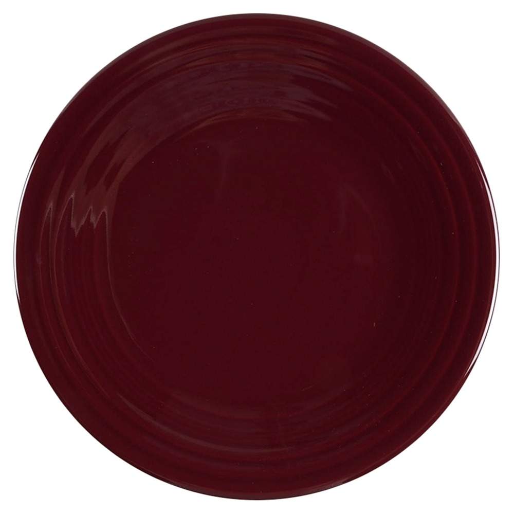 Fiesta Claret (Intro 2016) Luncheon Plate by Homer Laughlin -1