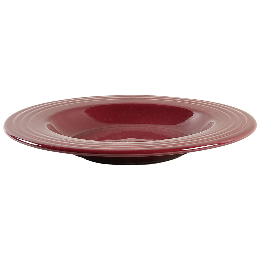 Fiesta Claret (Intro 2016) 12" Individual Pasta Bowl by Homer Laughlin -1