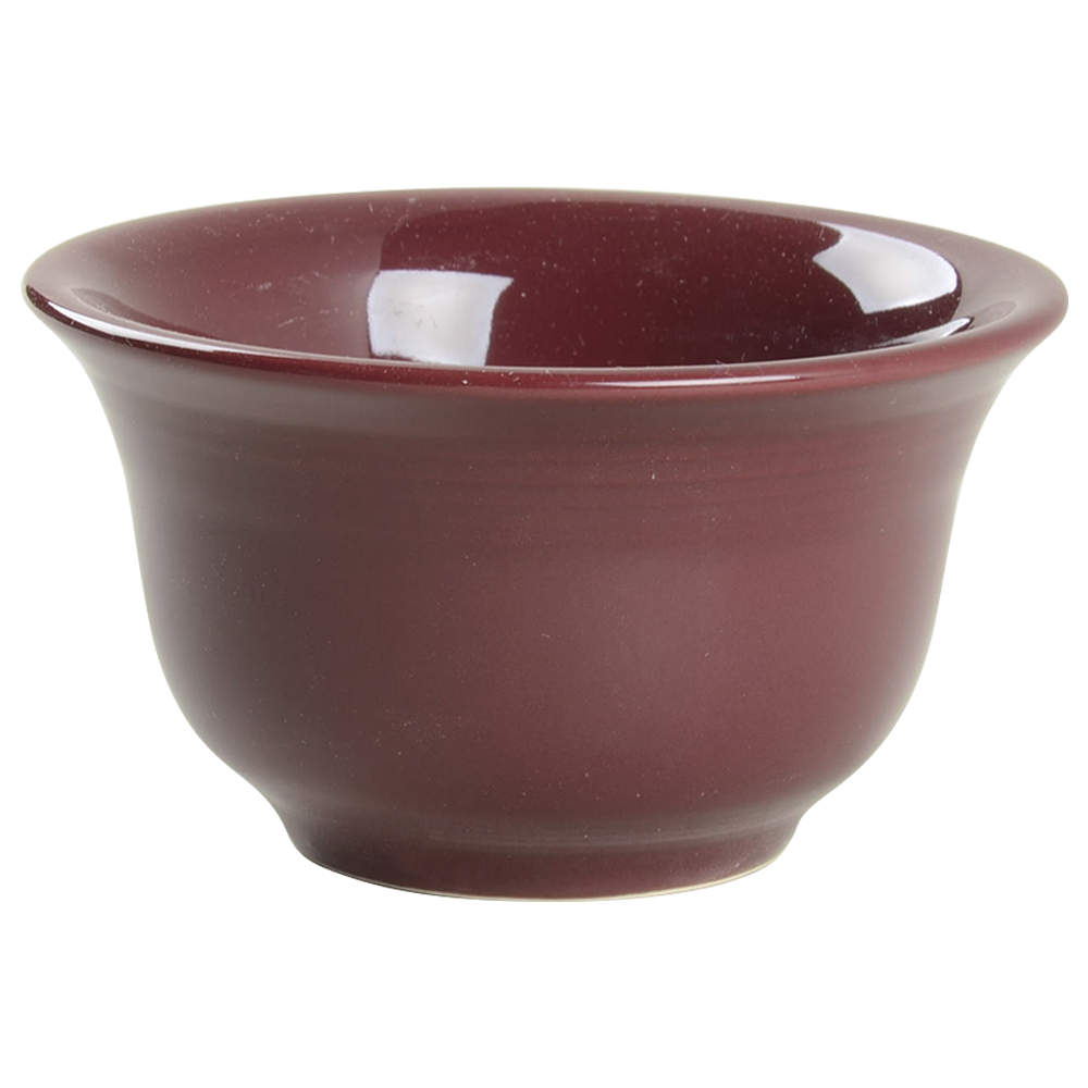 Fiesta Claret (Intro 2016) Bouillon Cup (No Saucer Made) by Homer Laughlin -1