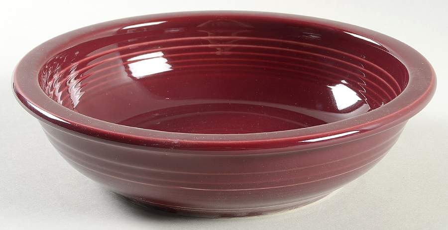 Fiesta Claret (Intro 2016) 8" Individual Pasta Bowl by Homer Laughlin -1
