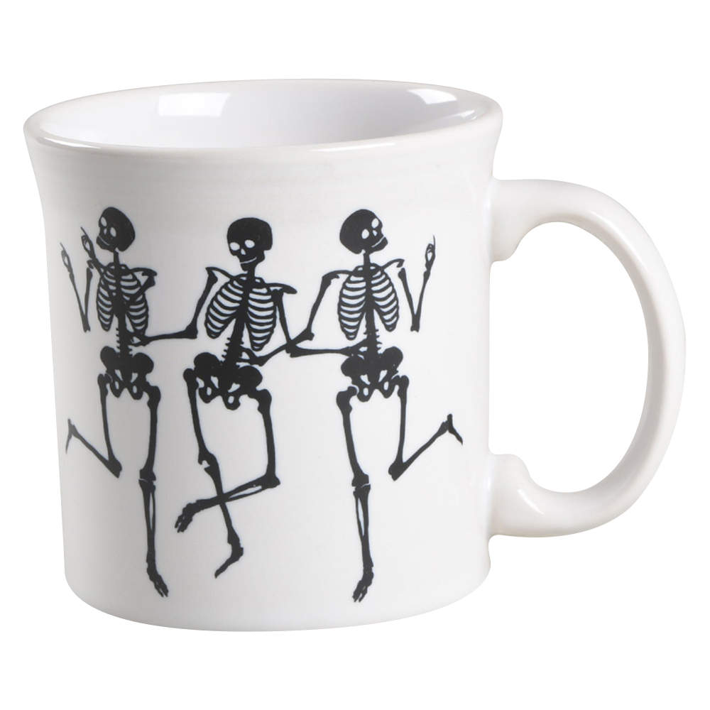 Fiesta Trio of Skeletons 12 Oz Java Mug by Homer Laughlin -1