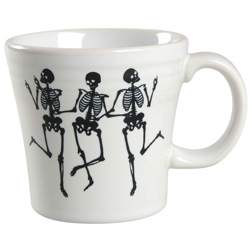 Fiesta Trio of Skeletons Tapered Mug by Homer Laughlin -1