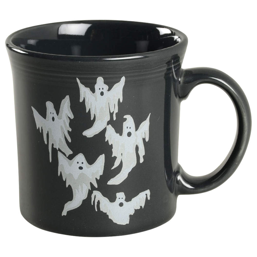 Fiesta Ghosts 12 Oz Java Mug by Homer Laughlin -1