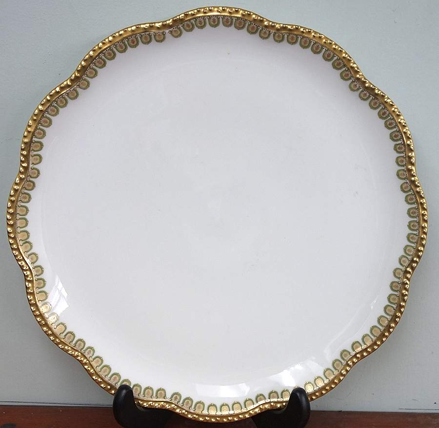 Schleiger 282-1 Coupe Salad Plate by Haviland-1