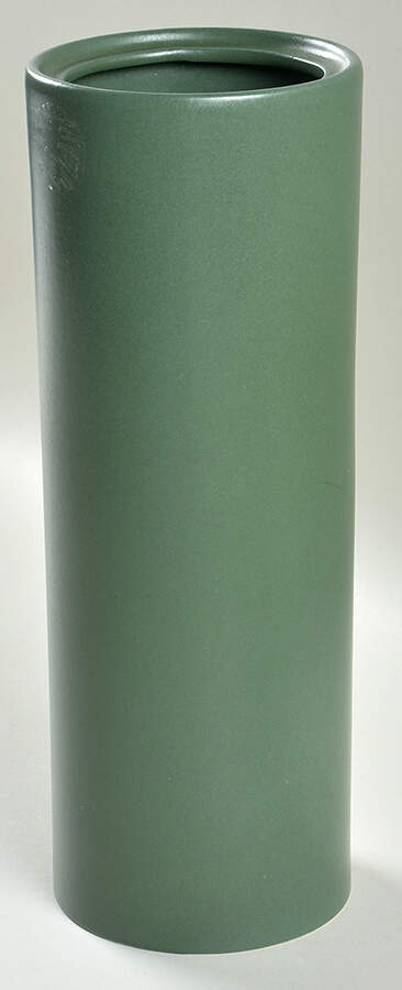 Art Pottery Vases 10" Cylinder Vase by Hyalyn-1