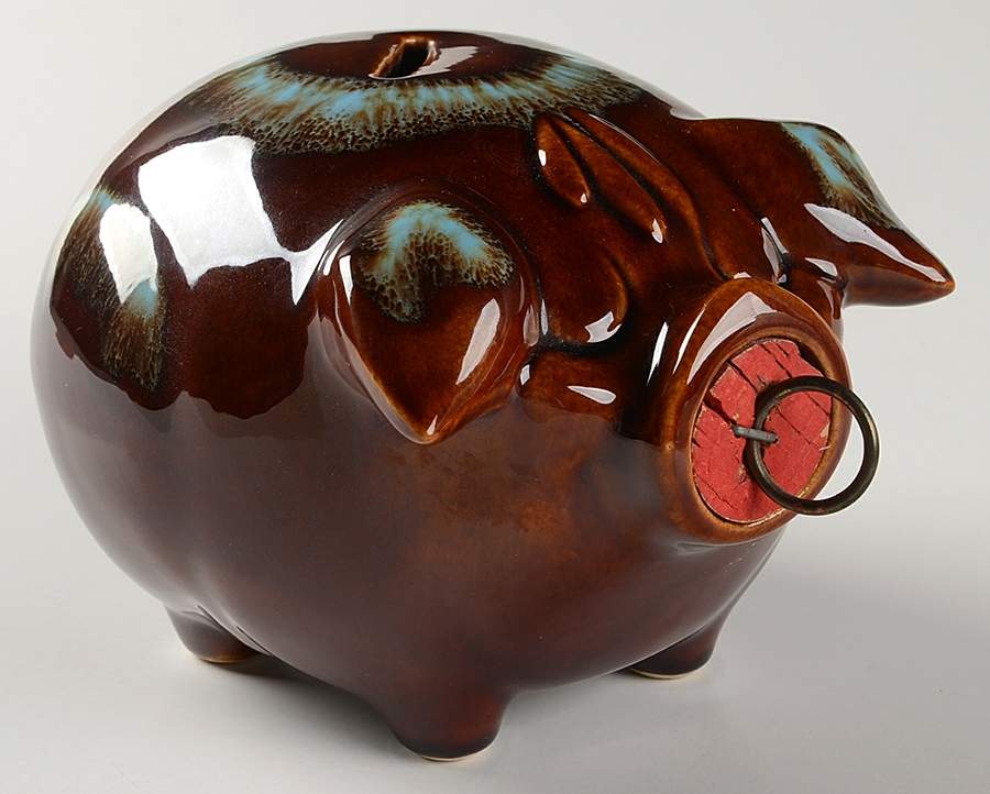 Corky Pig Bank by Hull-1