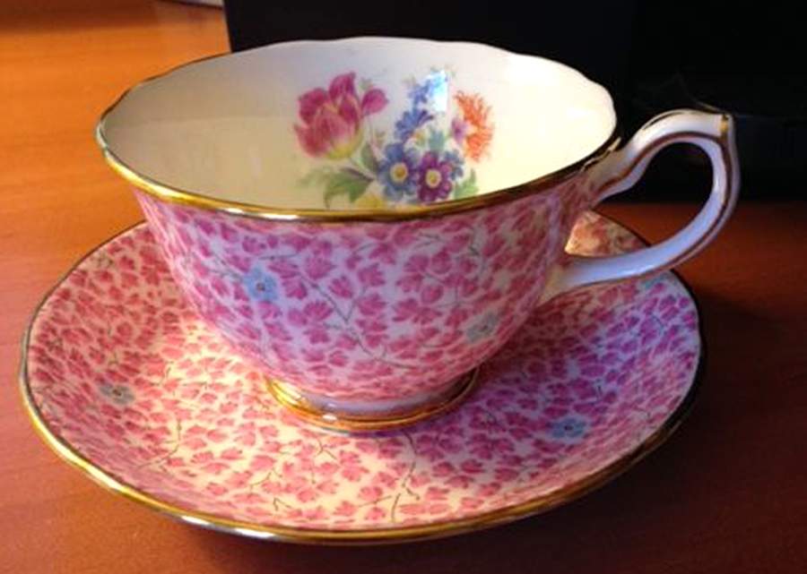 C247 Footed Cup & Saucer Set by Hammersley-1