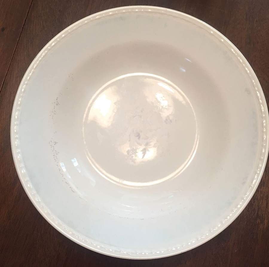 Interstate White Salad Plate by Homer Laughlin -1