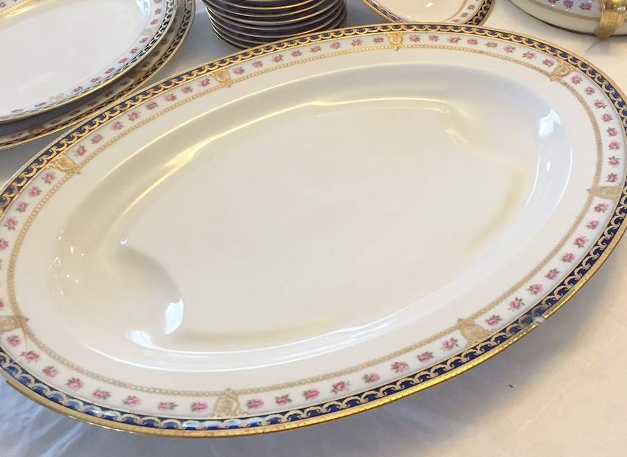 H5033 16" Oval Serving Platter by Haviland-1