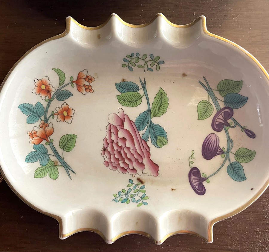 Windsor (WBO) 5" Oval Ashtray by Herend-1