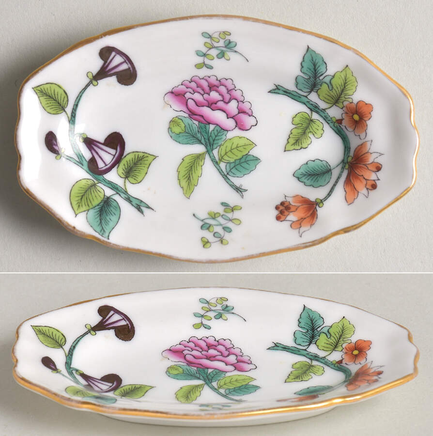 Windsor (WBO) 3" Oval Ashtray by Herend-1