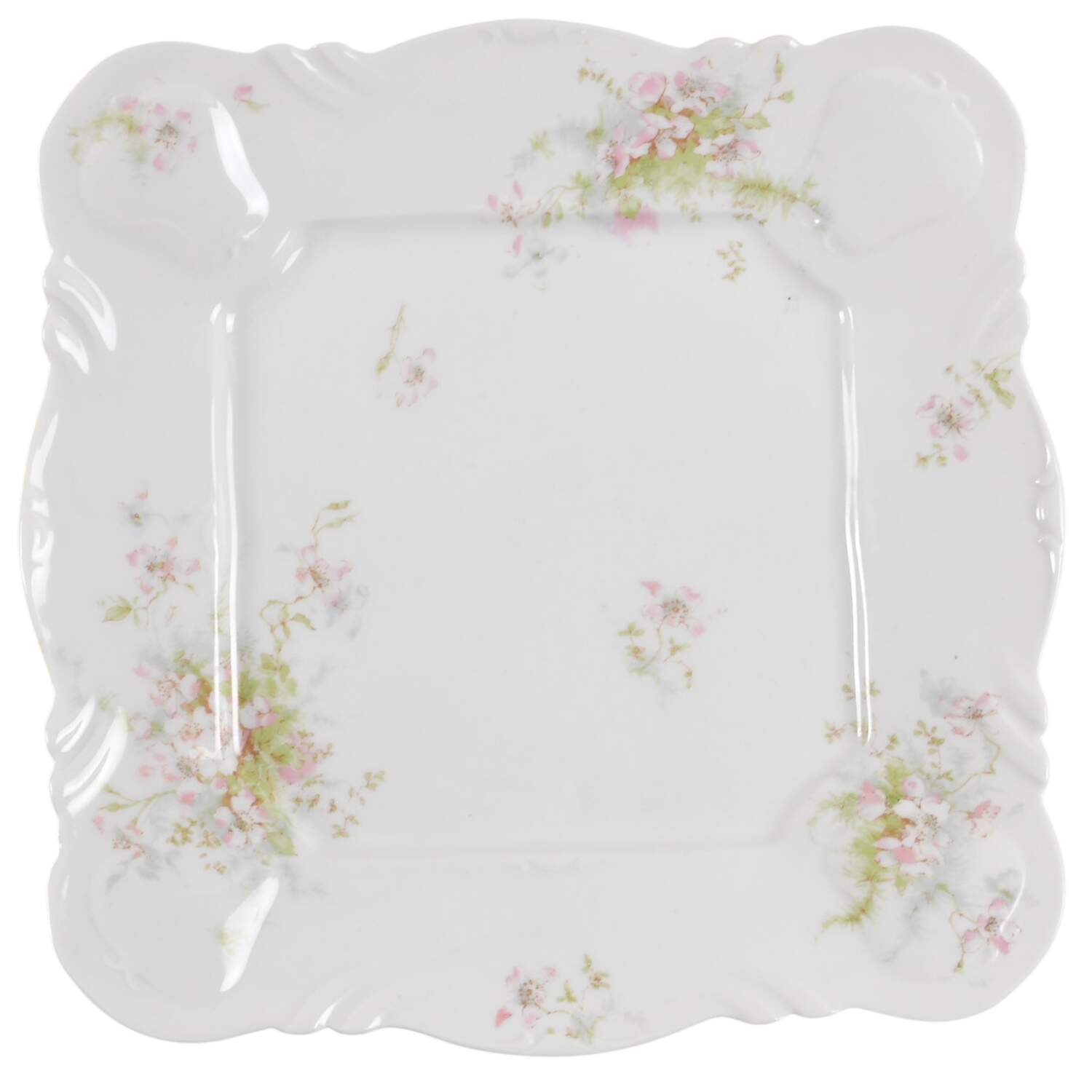 Schleiger 146-15 Square Cake Plate by Haviland-1