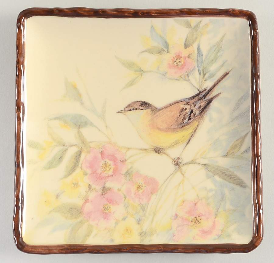 Somerset Song Salad Plate by Home & Garden Party-1