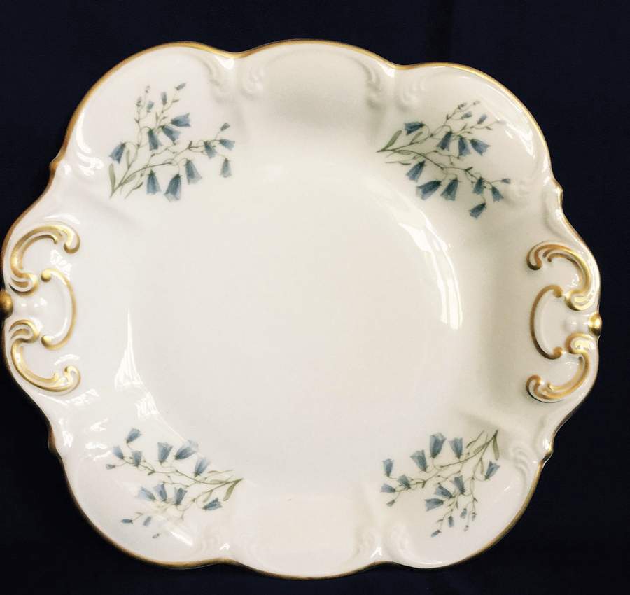 Campanula Rotundifolia Square Handled Cake Plate by Hackefors-1