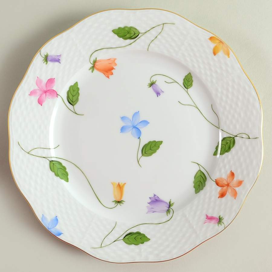 Campanulle Salad Plate by Herend-1