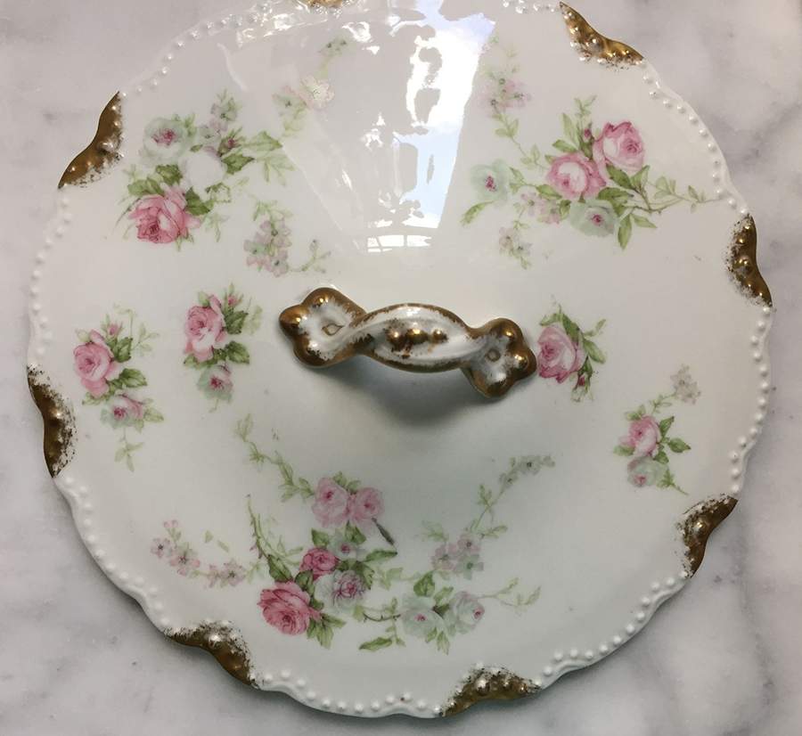 Schleiger 137-11 Lid for Round Vegetable by Haviland-1