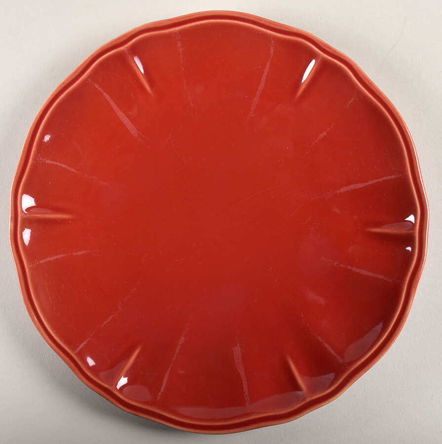Somerset Red Salad Plate by Home-1