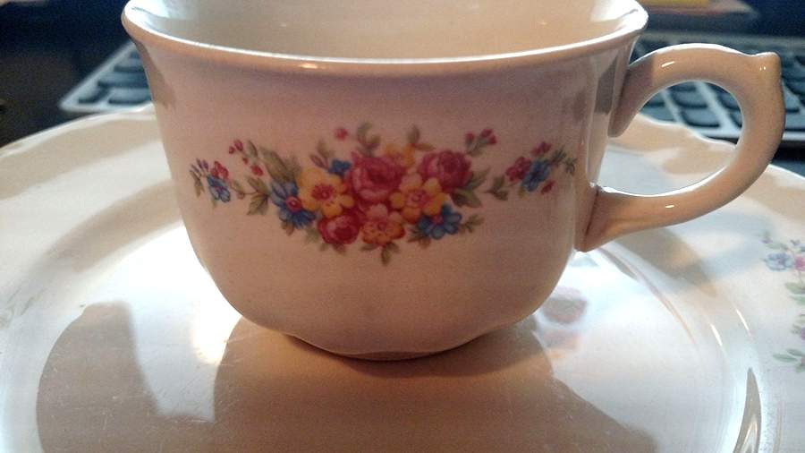 HLC4216 Flat Cup by Homer Laughlin -1