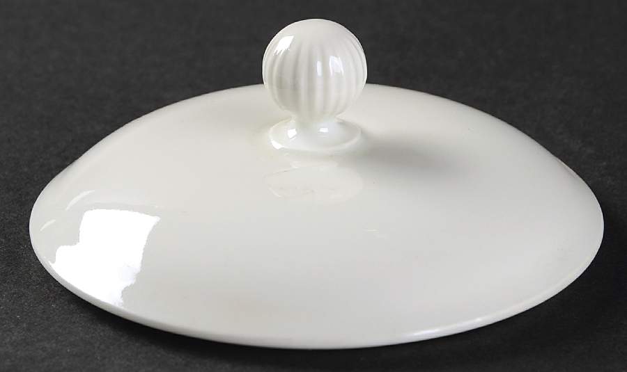 Elite White (Older) Lid for Sugar Bowl by Hutschenreuther-1